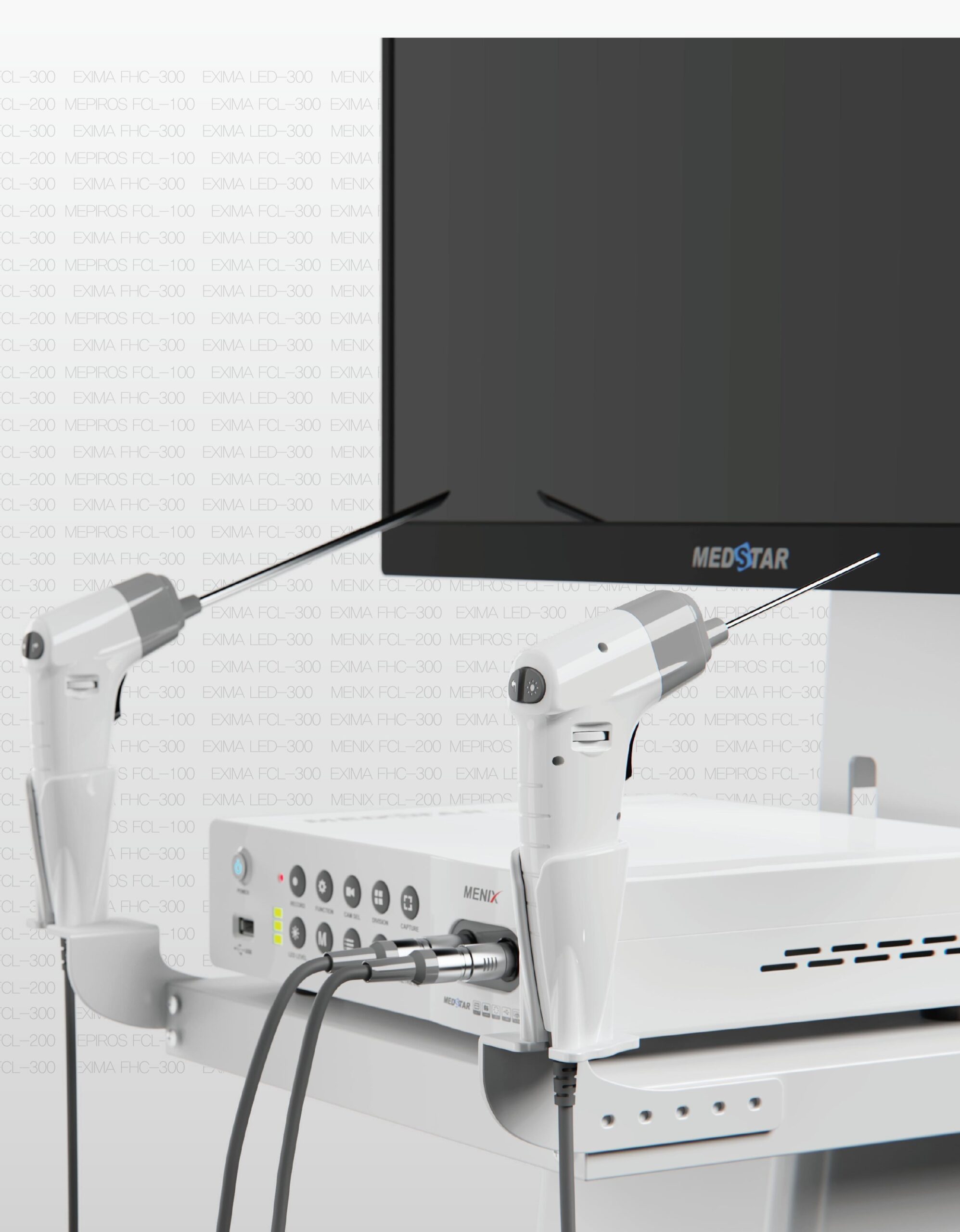 máy nội soi tai mũi họng Menix FCL-200 Medstar Hàn Quốc Full HD
