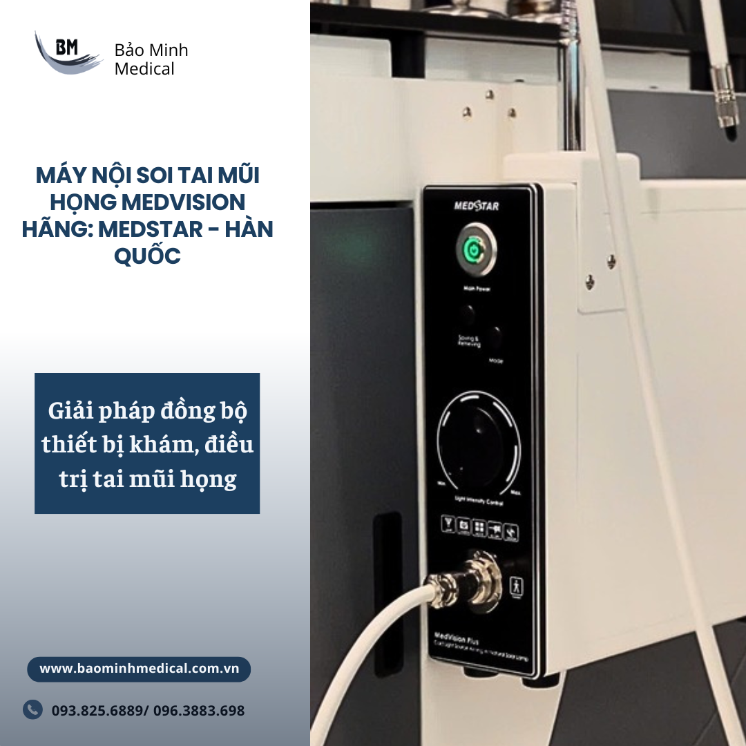 Bàn giao 3 bộ hệ thống nội soi tai mũi họng Medstar 2