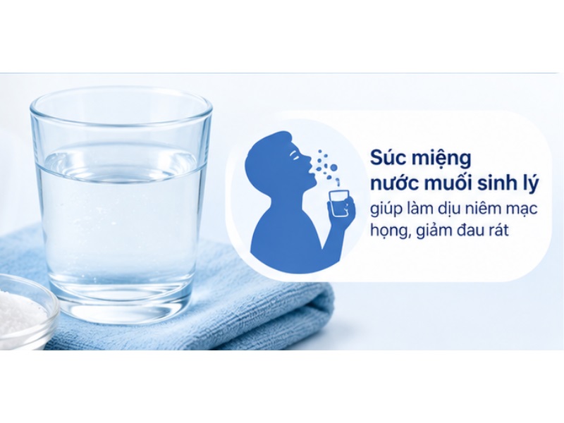 Cổ họng đau rát khi nuốt khi bị viêm họng thường do virus