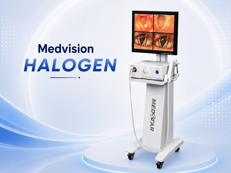 top máy nội soi tai mũi họng Medvision Halogen