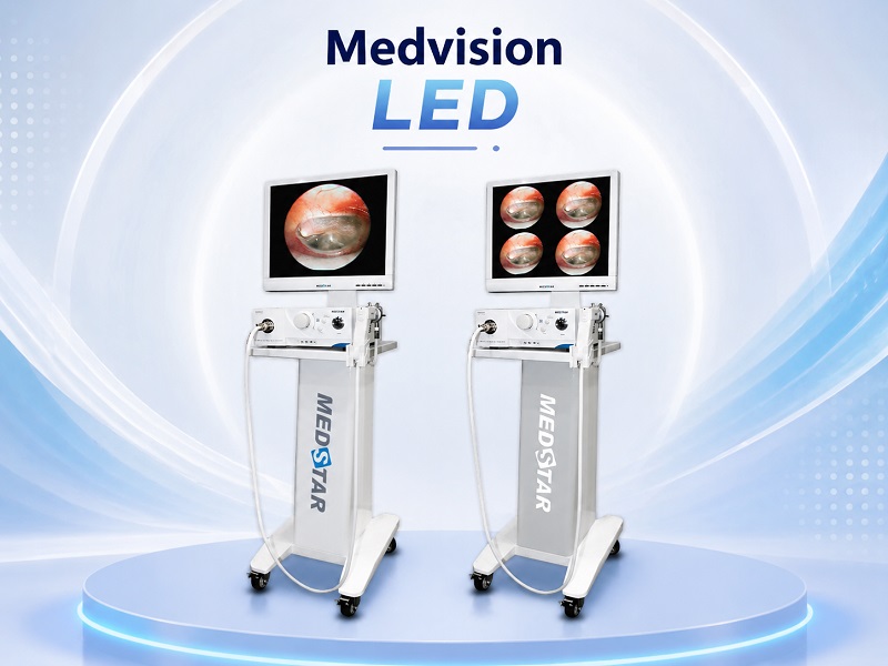 top máy nội soi tai mũi họng Medvision LED